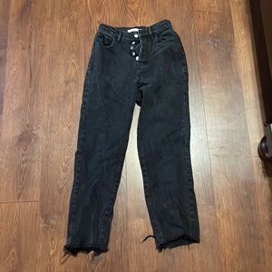PacSun size 24 Black Straight Leg Jeans